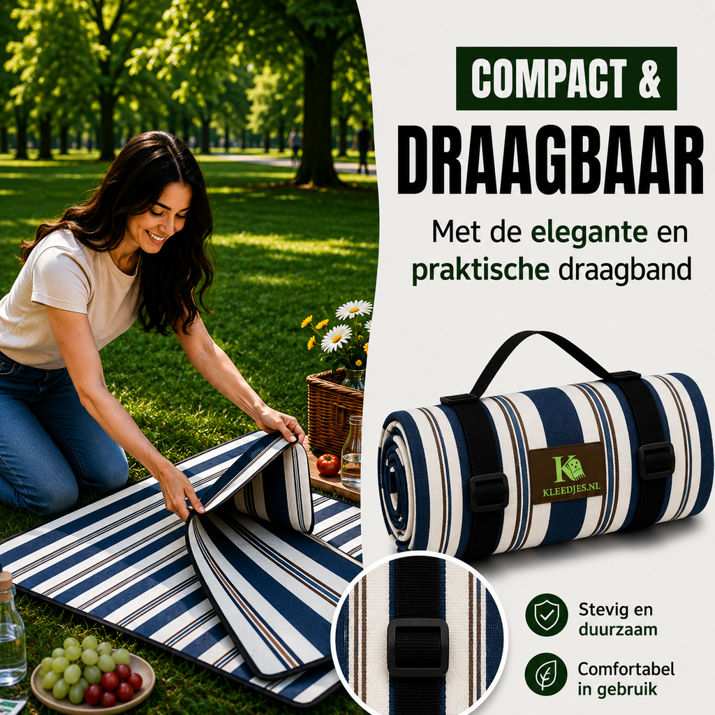 Picknickkleed strepen