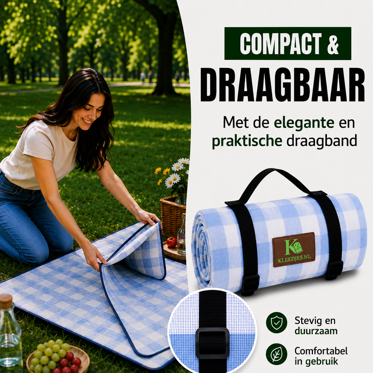 Picknickkleed ruiten
